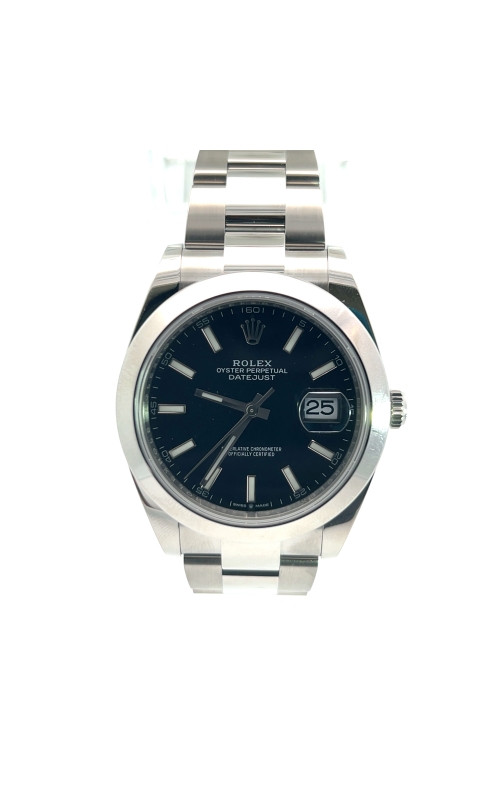 Pre-owned Stainless Steel Datejust 41